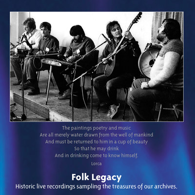 Folk Legacy – Historic live recordings from our archives